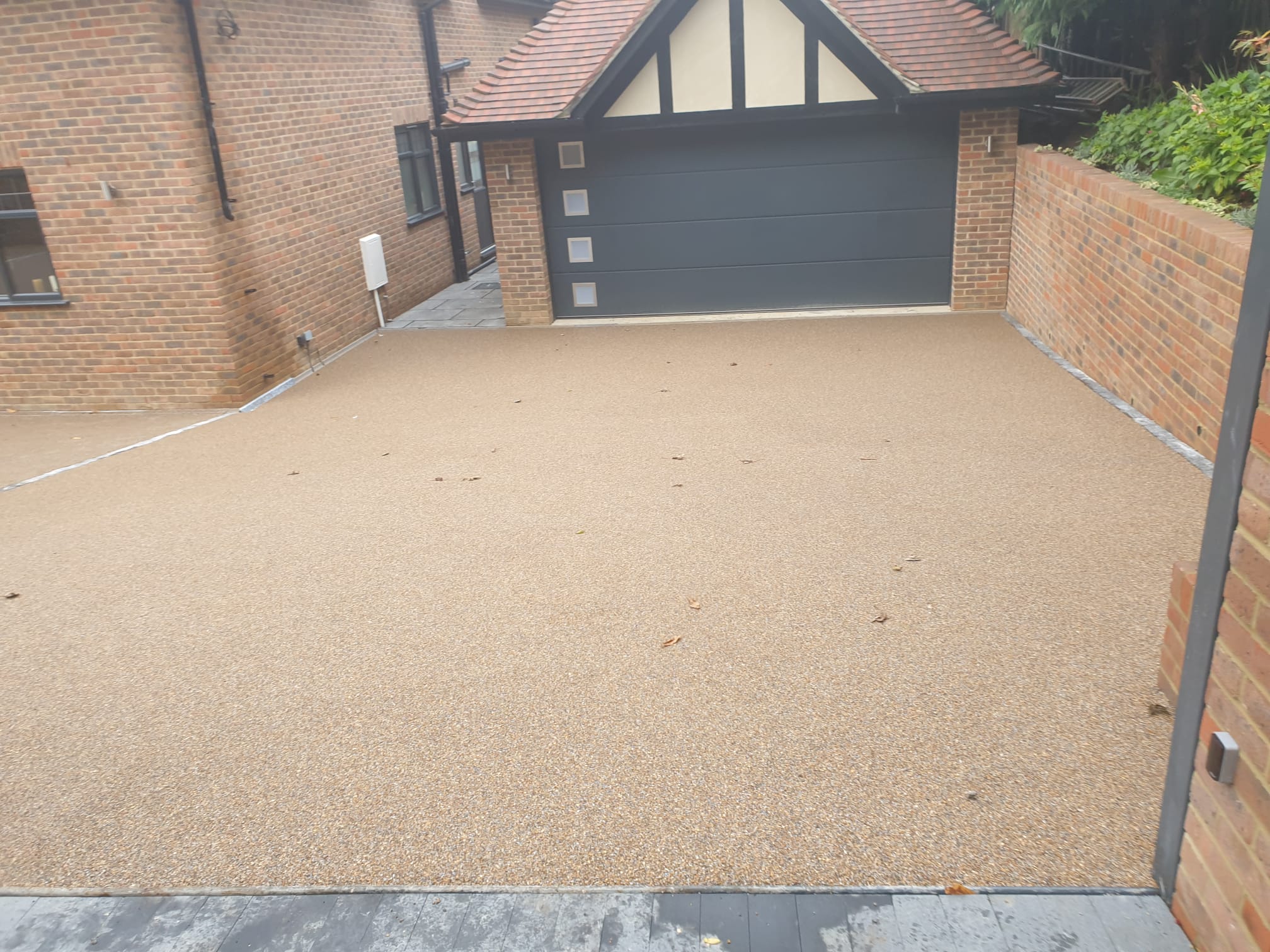 Decorative resin pathway project