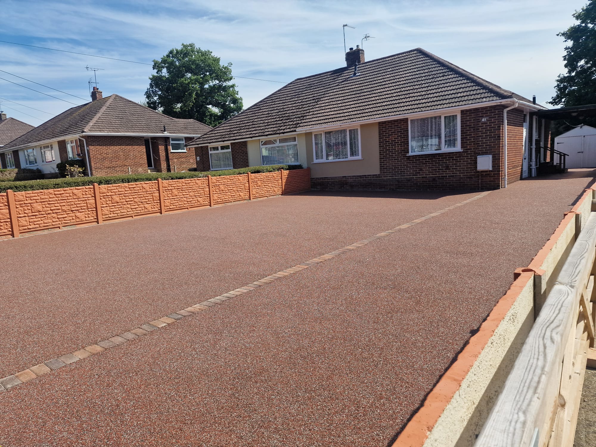 Coastal resin driveway in Portsmouth